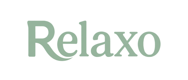 Official horizontal logo of Relaxo the best vagus nerve massager on the market